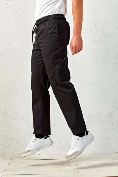  'ARTISAN' CHEF'S JOGGING TROUSERS - Premier Black Denim