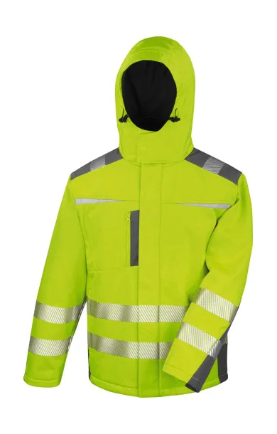  Dynamic SoftShell Coat - Result Safe-Guard Fluorescent Yellow