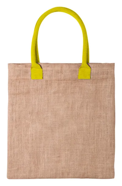 Kalkut shopping bag Yellow Natural