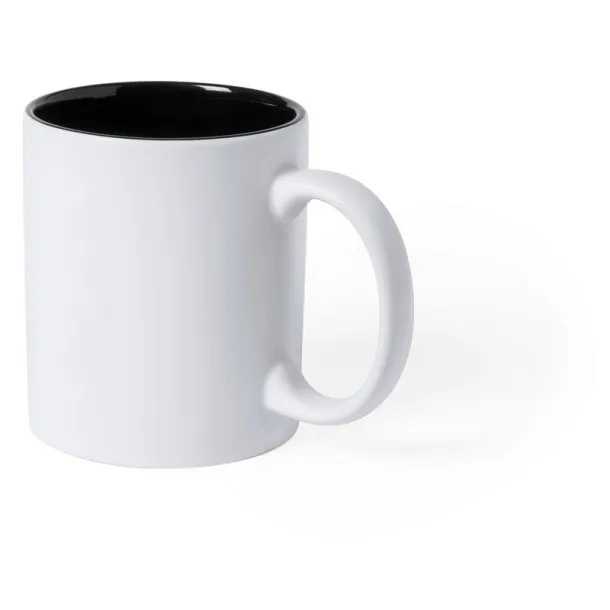  Ceramic mug 350 ml Crna