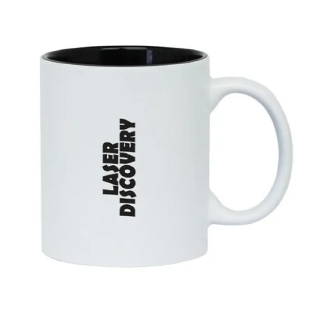  Ceramic mug 350 ml Crna