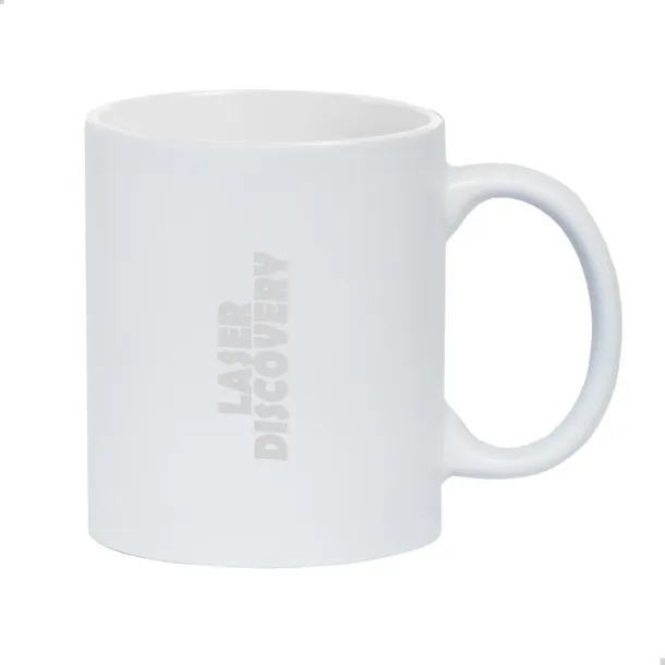  Ceramic mug 350 ml white