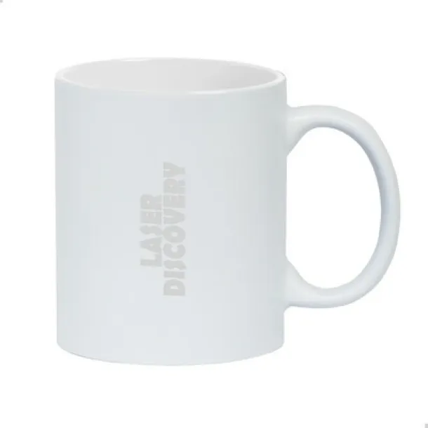  Ceramic mug 350 ml white