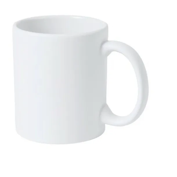  Ceramic mug 350 ml white