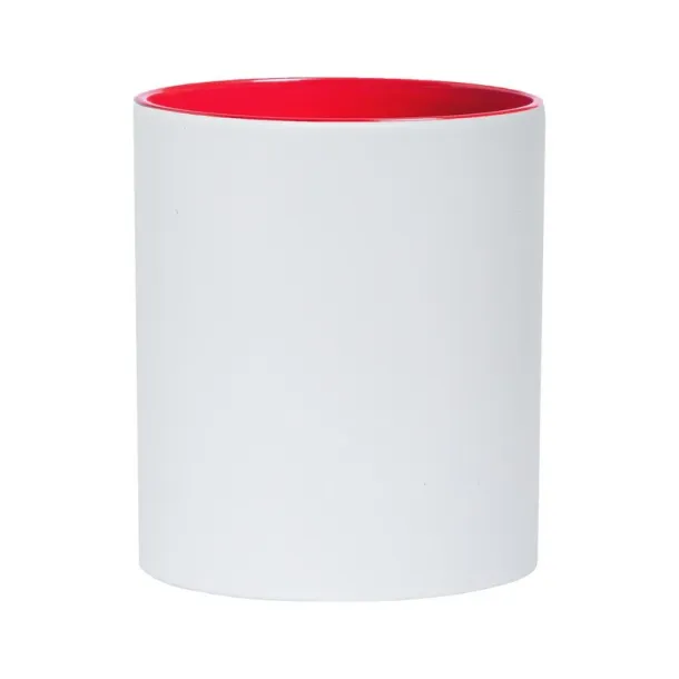  Ceramic mug 350 ml red