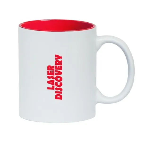  Ceramic mug 350 ml red