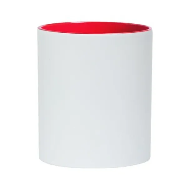  Ceramic mug 350 ml red