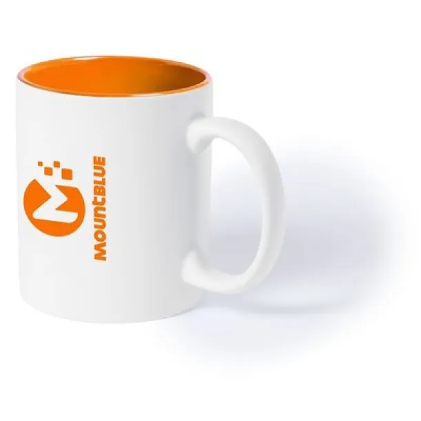  Ceramic mug 350 ml Narančasta