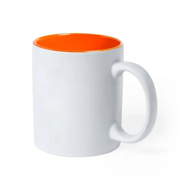  Ceramic mug 350 ml orange