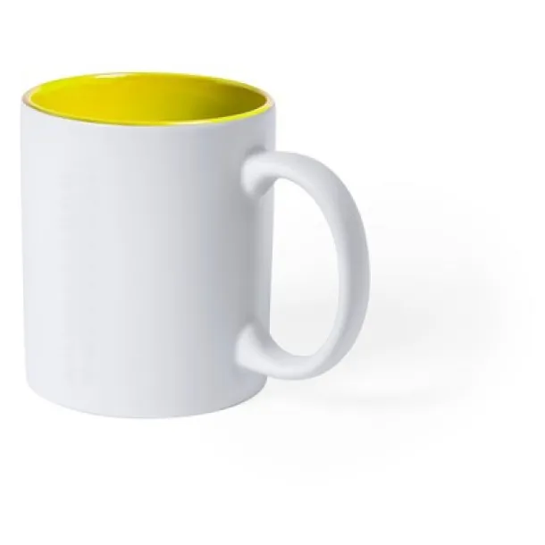  Ceramic mug 350 ml yellow