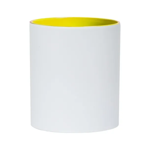  Ceramic mug 350 ml yellow