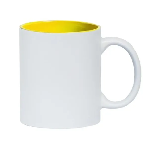  Ceramic mug 350 ml Žuta
