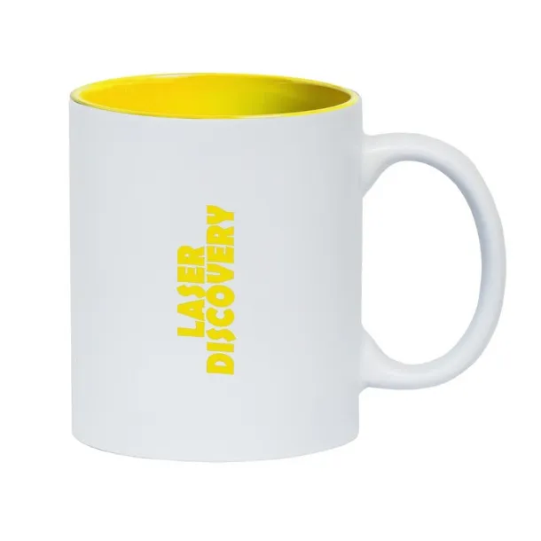  Ceramic mug 350 ml yellow