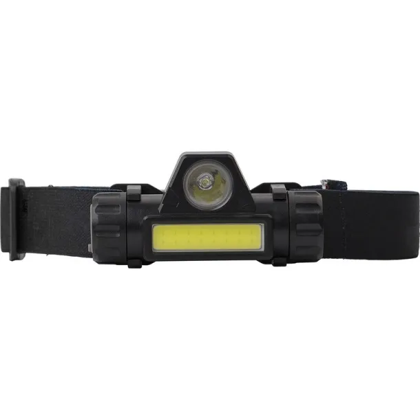  LED head torch black