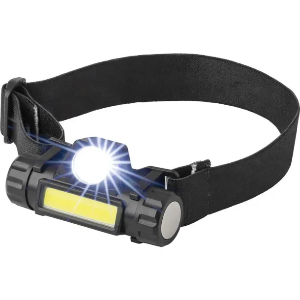  LED head torch black