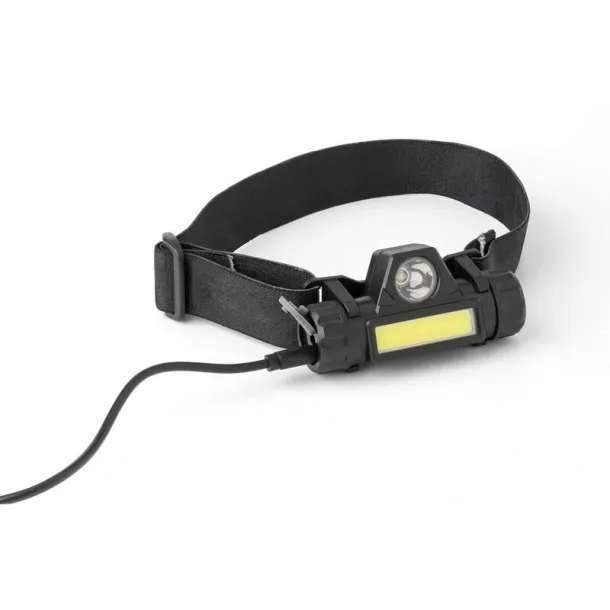  LED head torch black