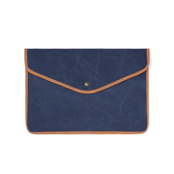 VINGA Bosler GRS recycled canvas 16" laptop sleeve - Vinga navy 