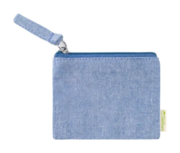 Florin cotton purse Blue