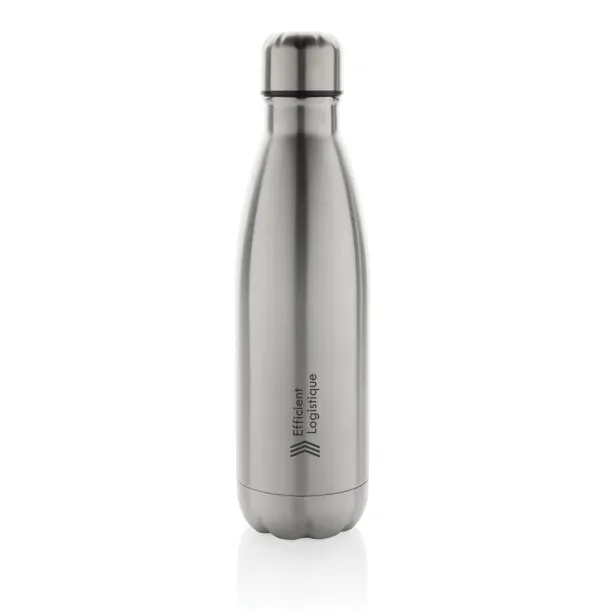  Eureka RCS certified re-steel single wall water bottle - XD Collection Silver 