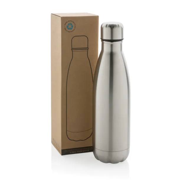  Eureka RCS certified re-steel single wall water bottle - XD Collection Silver 