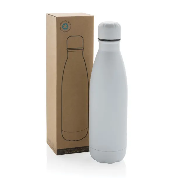  Eureka RCS certified re-steel single wall water bottle - XD Collection White 