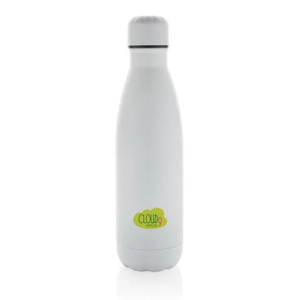  Eureka RCS certified re-steel single wall water bottle - XD Collection White 