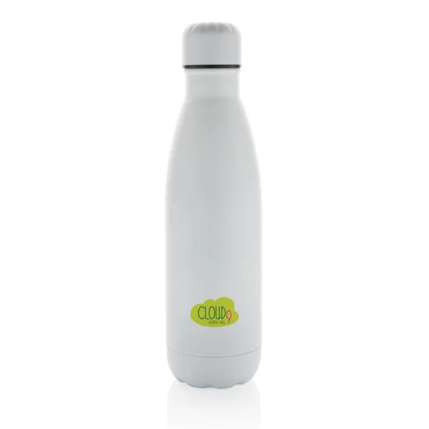  Eureka RCS certified re-steel single wall water bottle - XD Collection White 