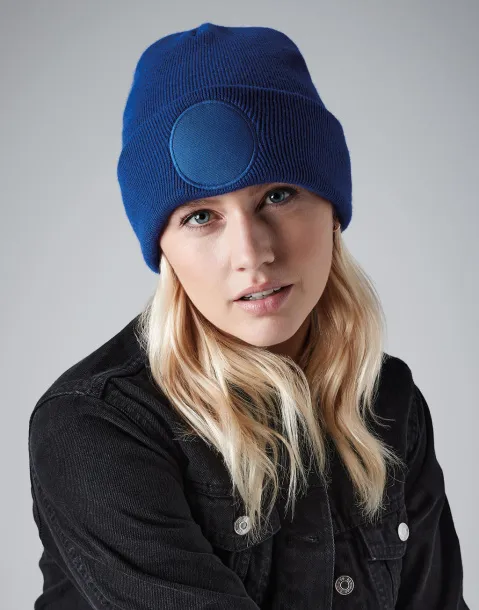  Circular Patch Beanie - Beechfield