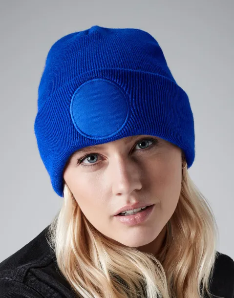  Circular Patch Beanie - Beechfield