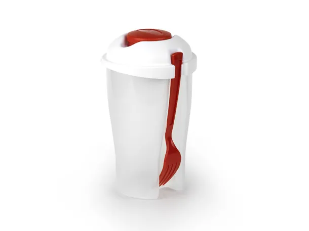 SMOOTHIE Salad cup to go - CASTELLI Red