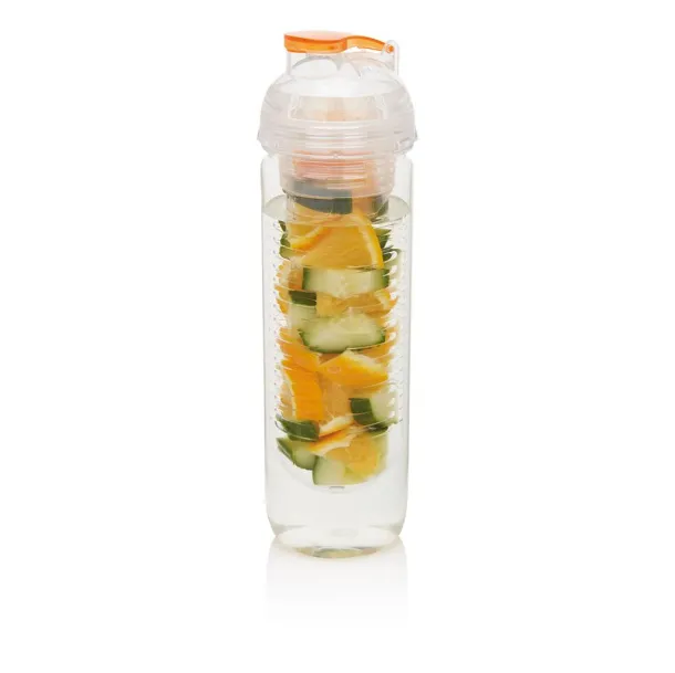  boca za vodu s umetkom, 500 ml - XD Collection Narančasta