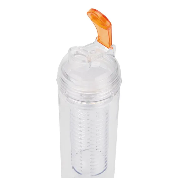 boca za vodu s umetkom, 500 ml - XD Collection Narančasta