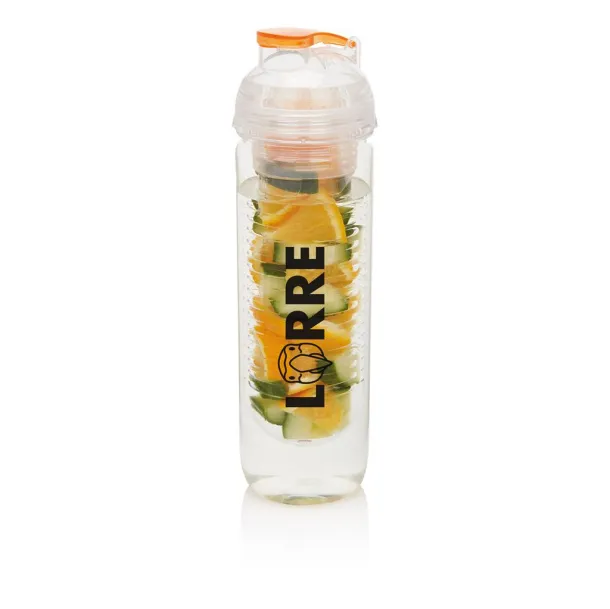  boca za vodu s umetkom, 500 ml - XD Collection Narančasta