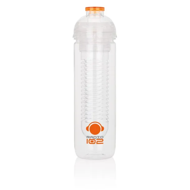  Water bottle with infuser - XD Collection Orange