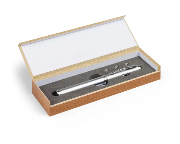 PRES Laser pointer and touch pen Silver