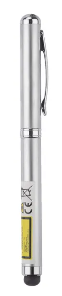 PRES Laser pointer and touch pen Silver (długopis)