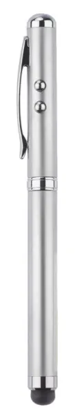 PRES Laser pointer and touch pen Srebrna