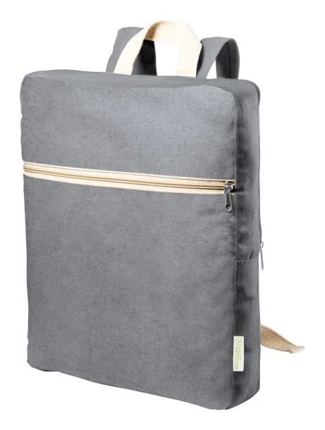 Minko cotton backpack Black