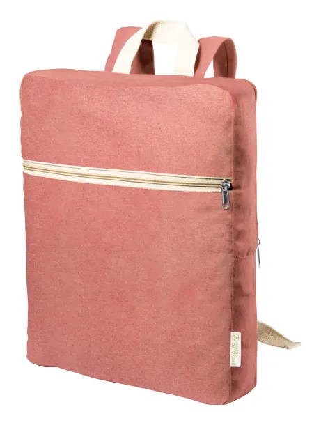 Minko cotton backpack Red