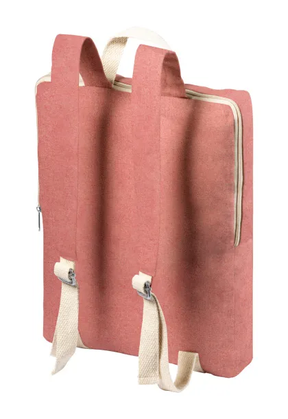 Minko cotton backpack Red