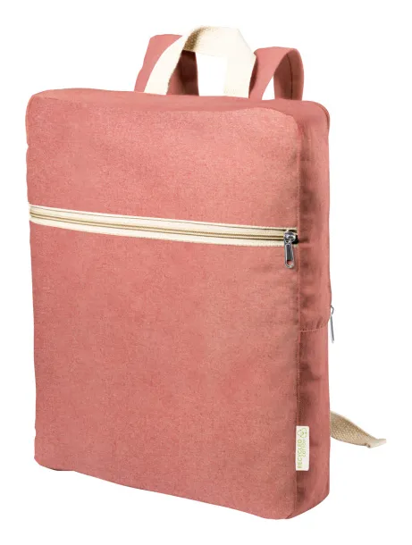 Minko cotton backpack Red