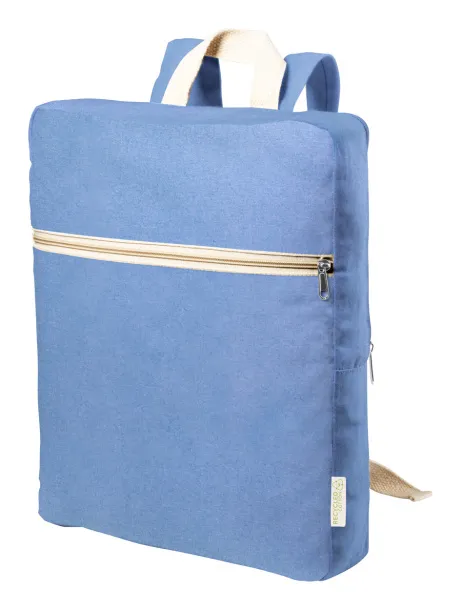 Minko cotton backpack Blue
