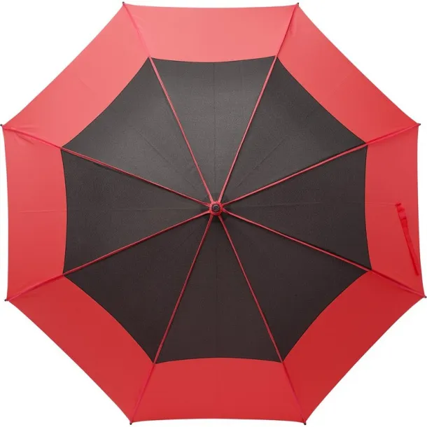  Windproof manual umbrella red