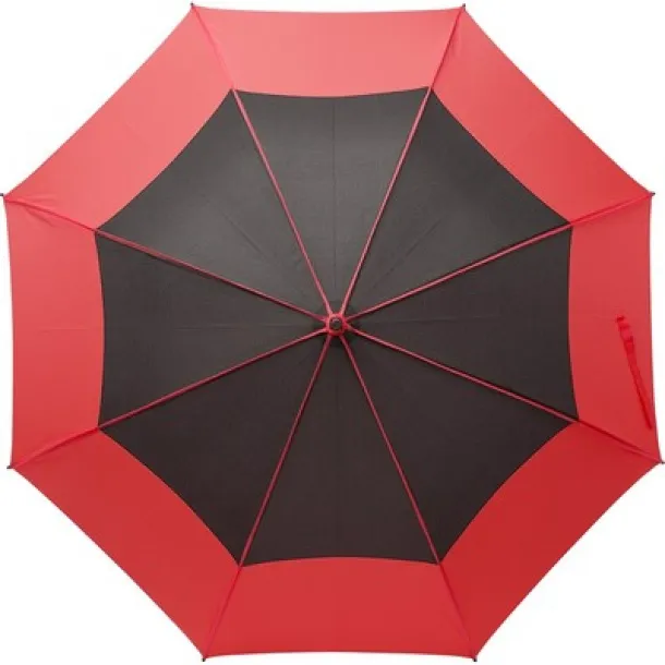  Windproof manual umbrella red