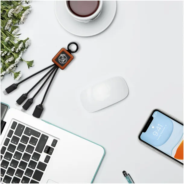 SCX.design C19 wooden easy to use cable - SCX.design Wood Crna