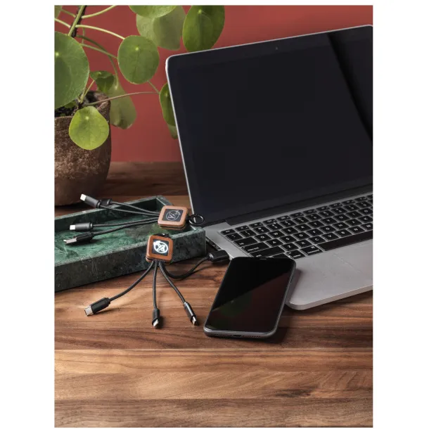 SCX.design C19 Drveni kabel - SCX.design Drvo Crna