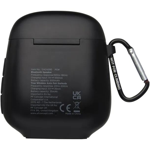 Remix True Wireless slušalice i zvučnik Solid black
