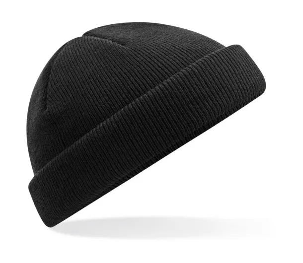  Recycled Mini Fisherman Beanie - Beechfield Black