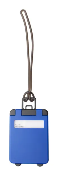 Glasgow luggage tag Blue