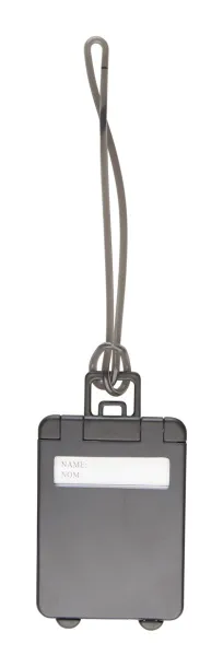 Glasgow luggage tag Black